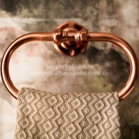 Towel loop nickel brass and copper