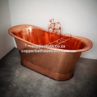 Double slipper copper bath
