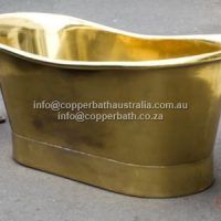 brass bateaux bath double slipper